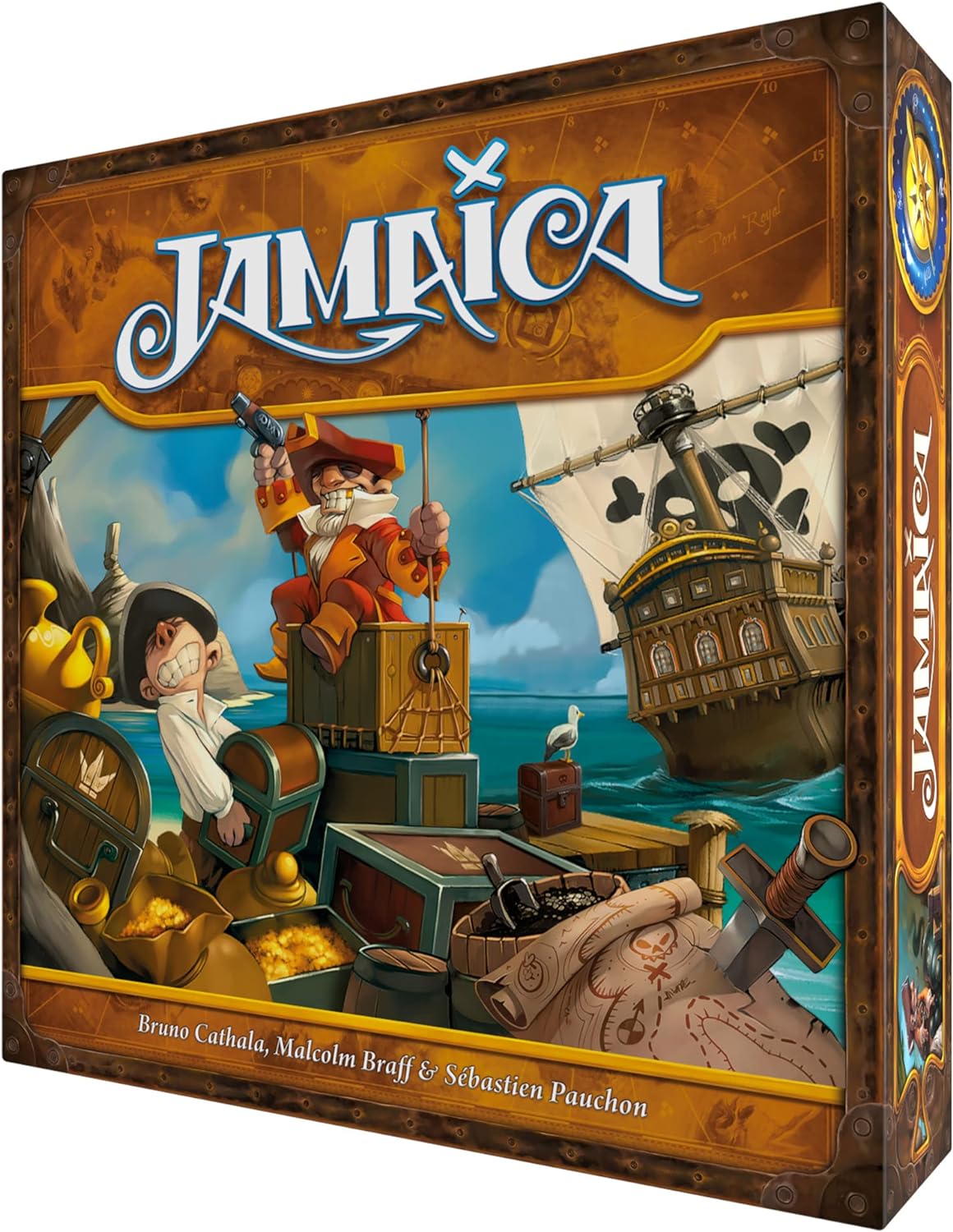 Juego de Mesa Jamaica - Space Cowboys, Aventura Pirata 2-6 Jug.