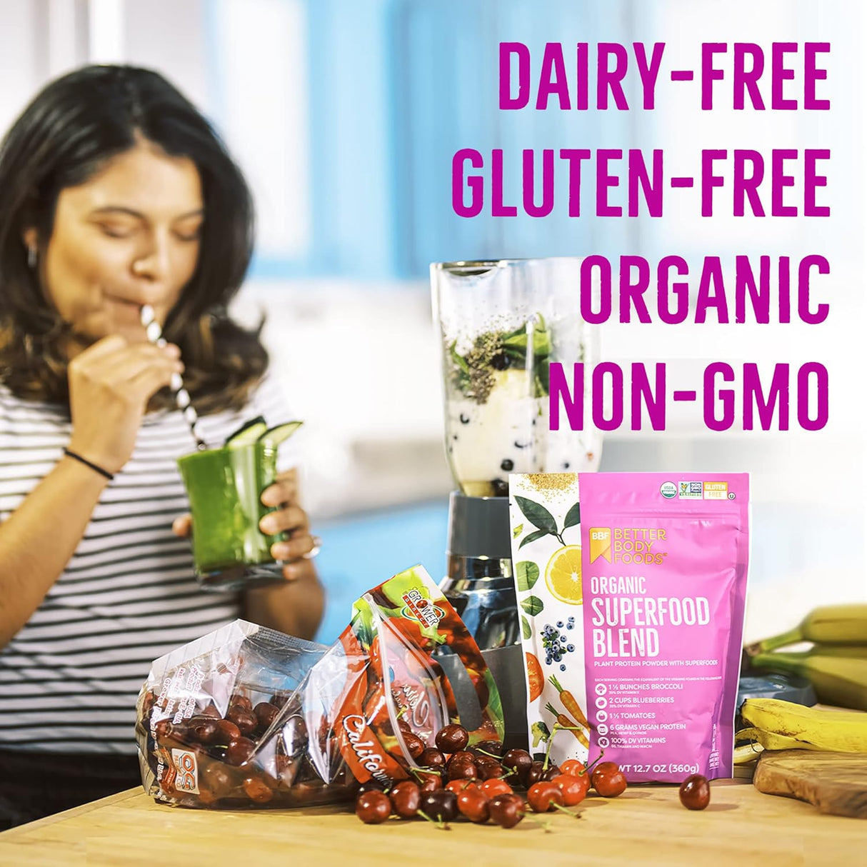 Suplementos Alimenticios Organic Superfood Blend 12.7 oz