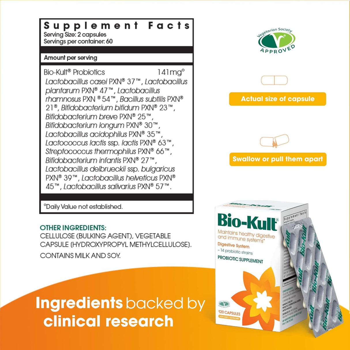 Suplementos Probiótico multicepas Bio-Kult Advanced