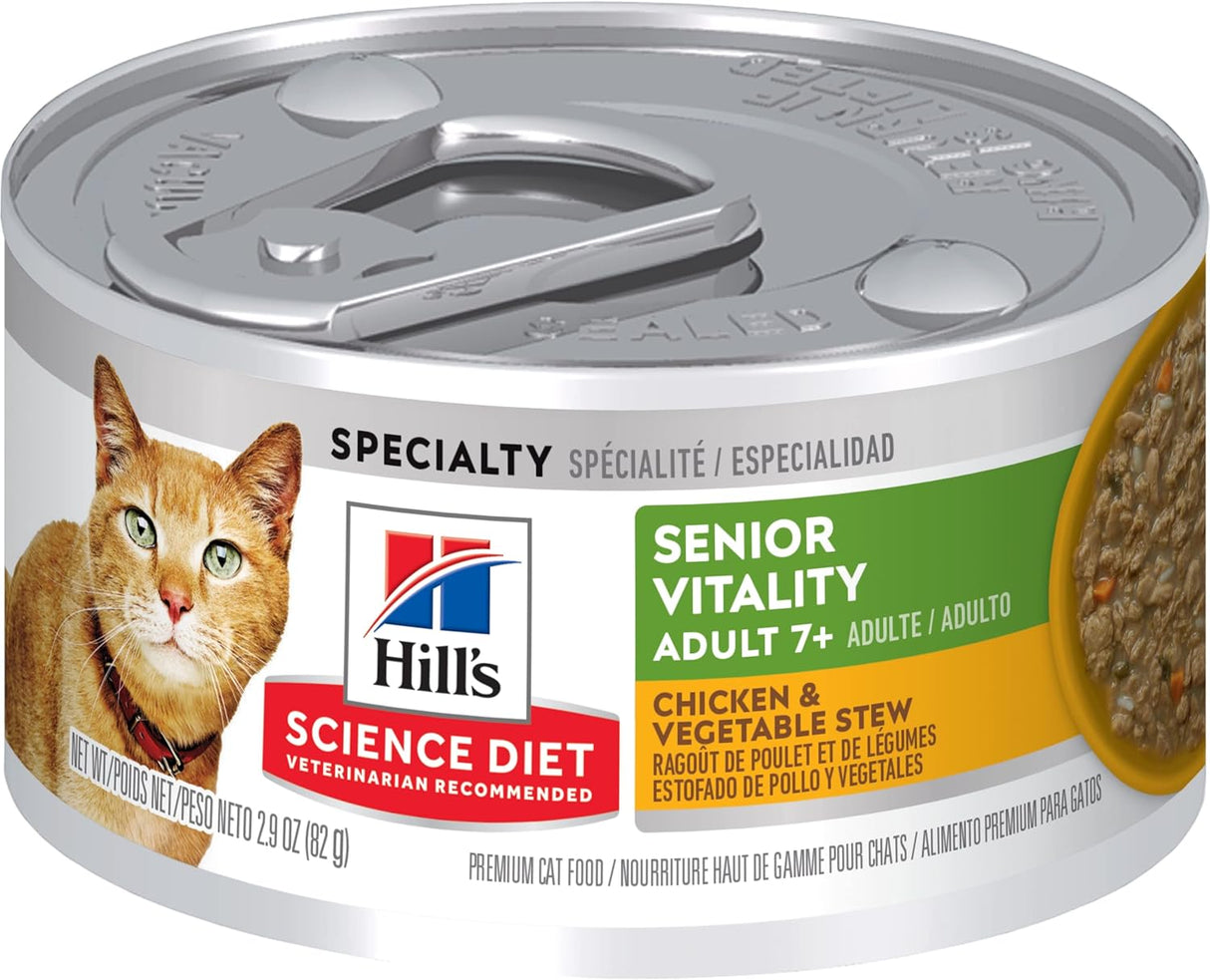 Alimento húmedo para gatos pollo y verduras caja de 24