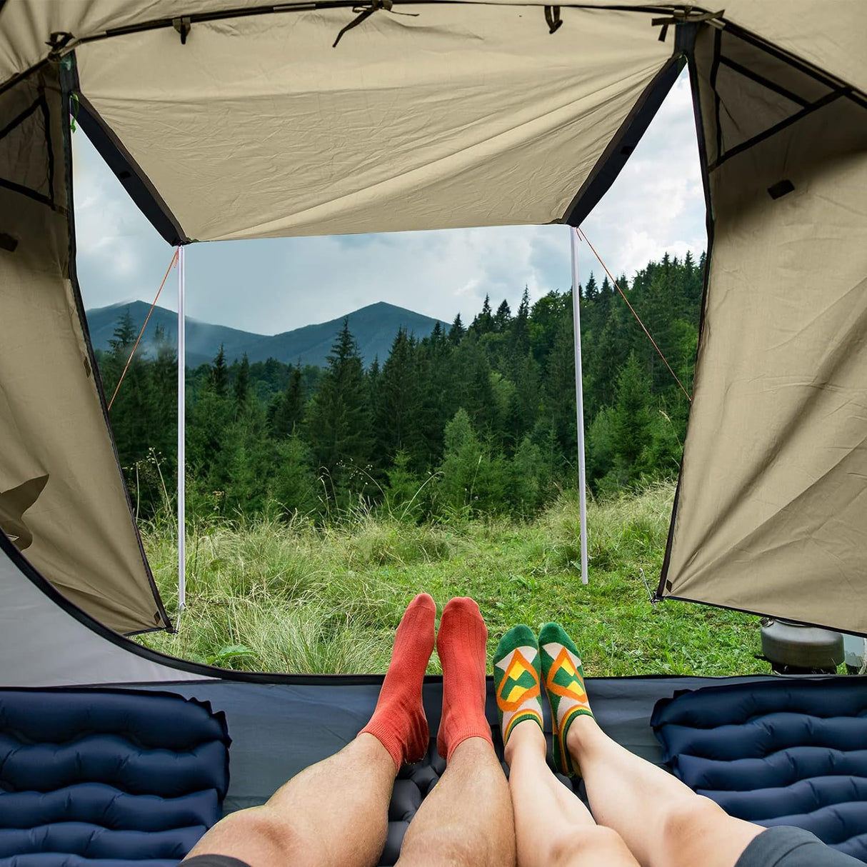 Tienda de Campaña Night Cat para 2-3 Personas, Doble Capa