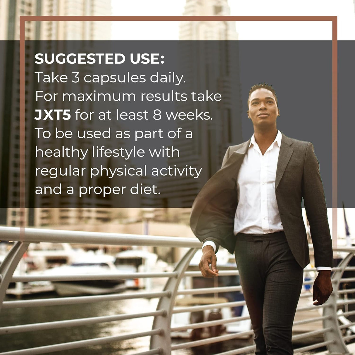 Suplemento de salud 5 en 1 para hombres para libido próstata