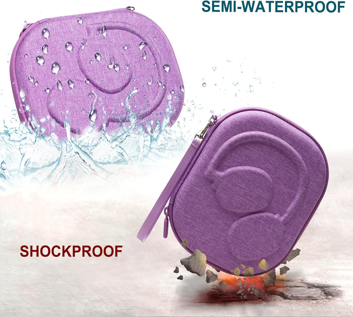 Funda LTGEM para Auriculares TOZO HT2, JBL Tune 510BT/520BT/720BT/770NC