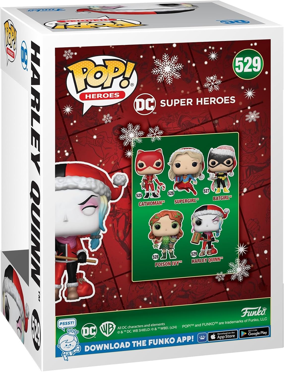 Funko Pop! Heroes: Harley Holiday 2024 - Figura Coleccionable