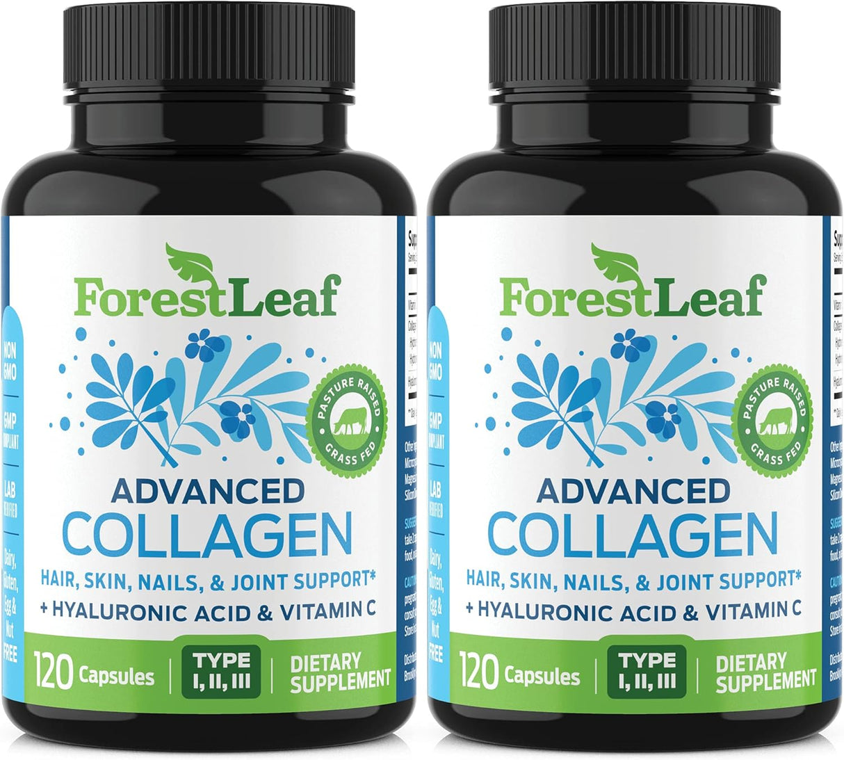 Suplementos Alimenticios Pastillas de colágeno y vitamina C