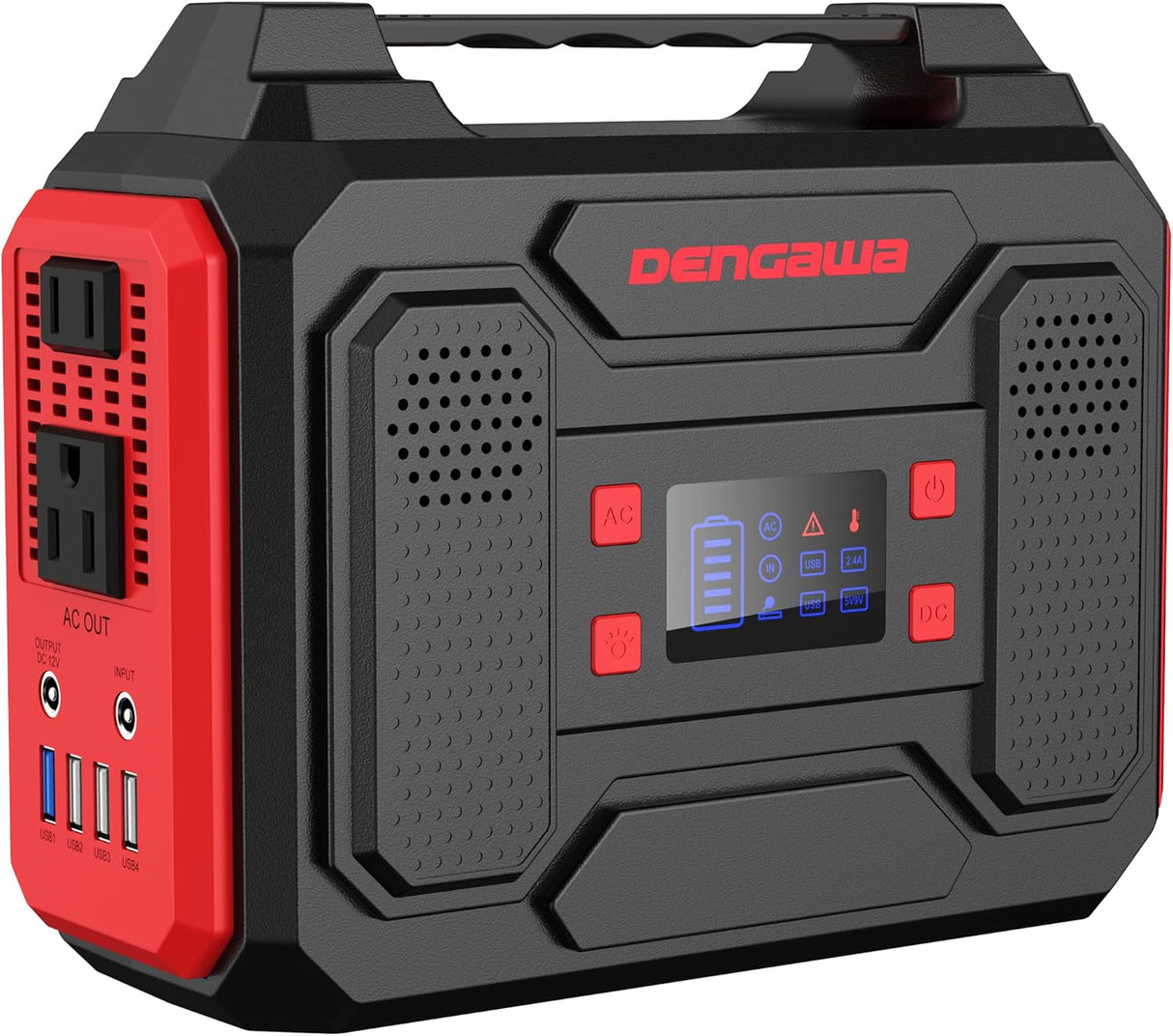 Cargador de energía portátil con salida de litio