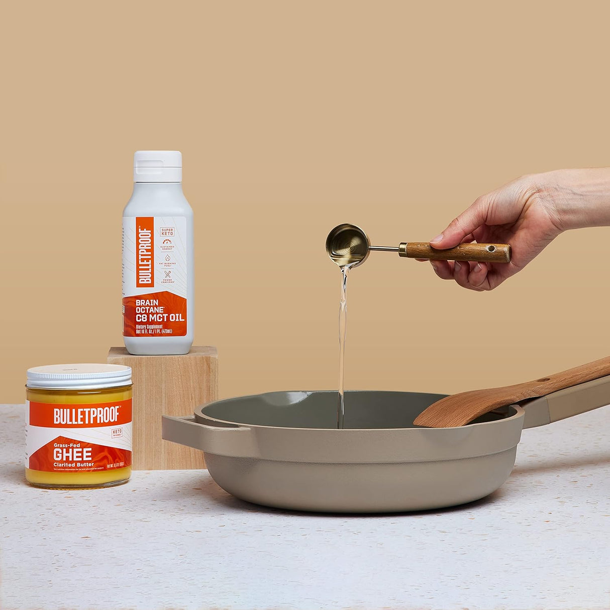 Suplemento Aceite MCT fabricado con aceite C10 y C8 MCT 16oz