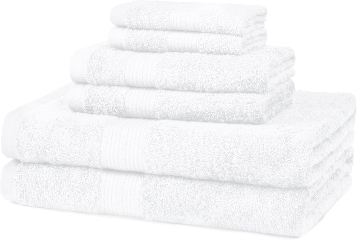 Sets de Toallas de 6 toallas de baño resistentes