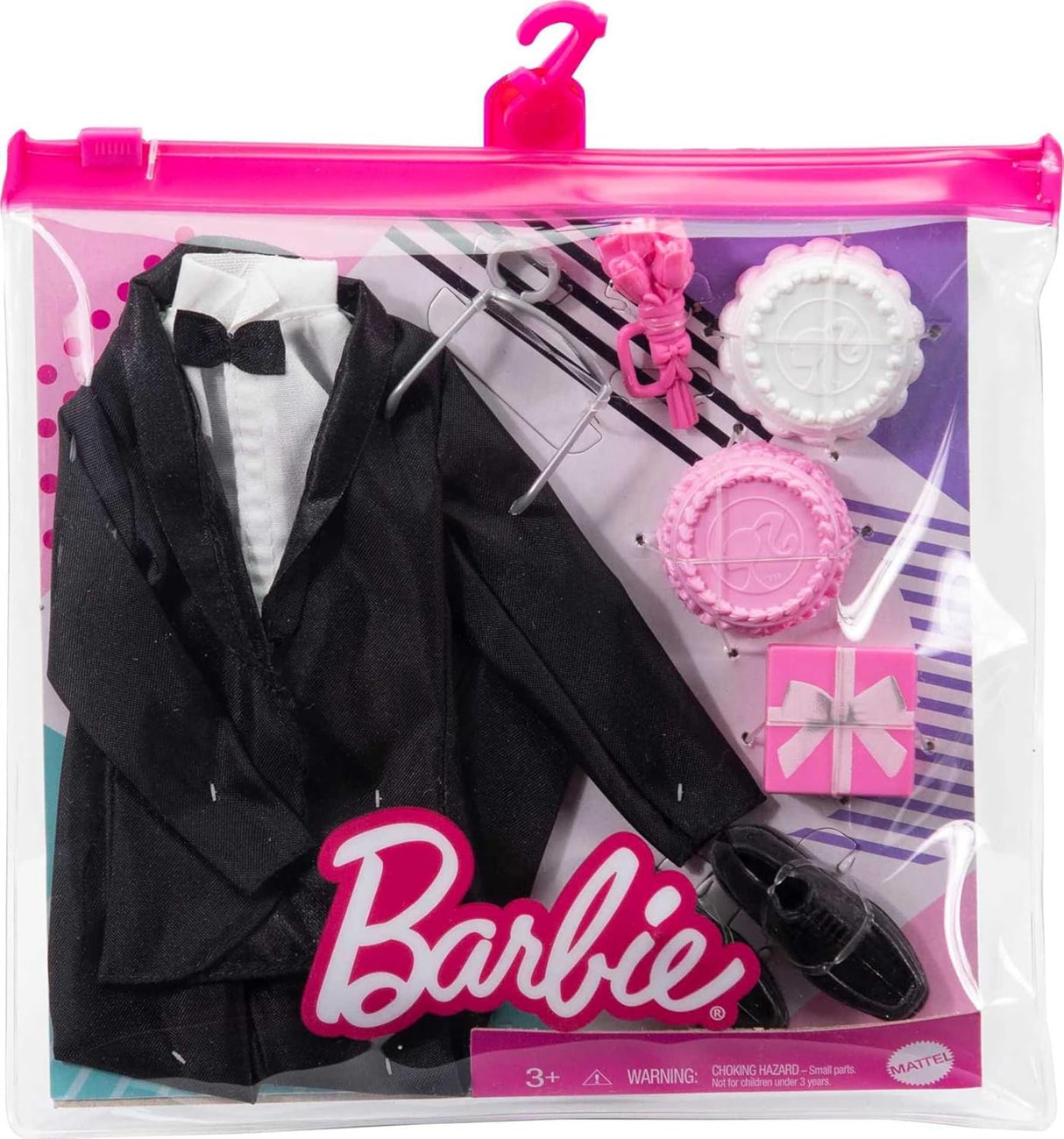 Barbie Pack Moda y Accesorios, Novia con Ken, Tuxedo, Boda