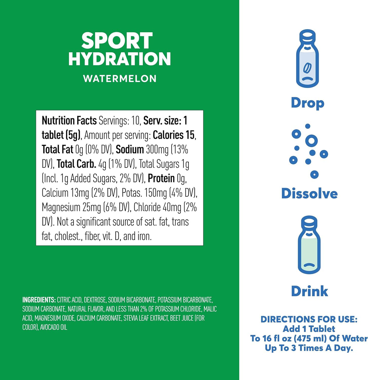 Suplemento Nuun Pastillas Hidratantes con Electrolitos ASM