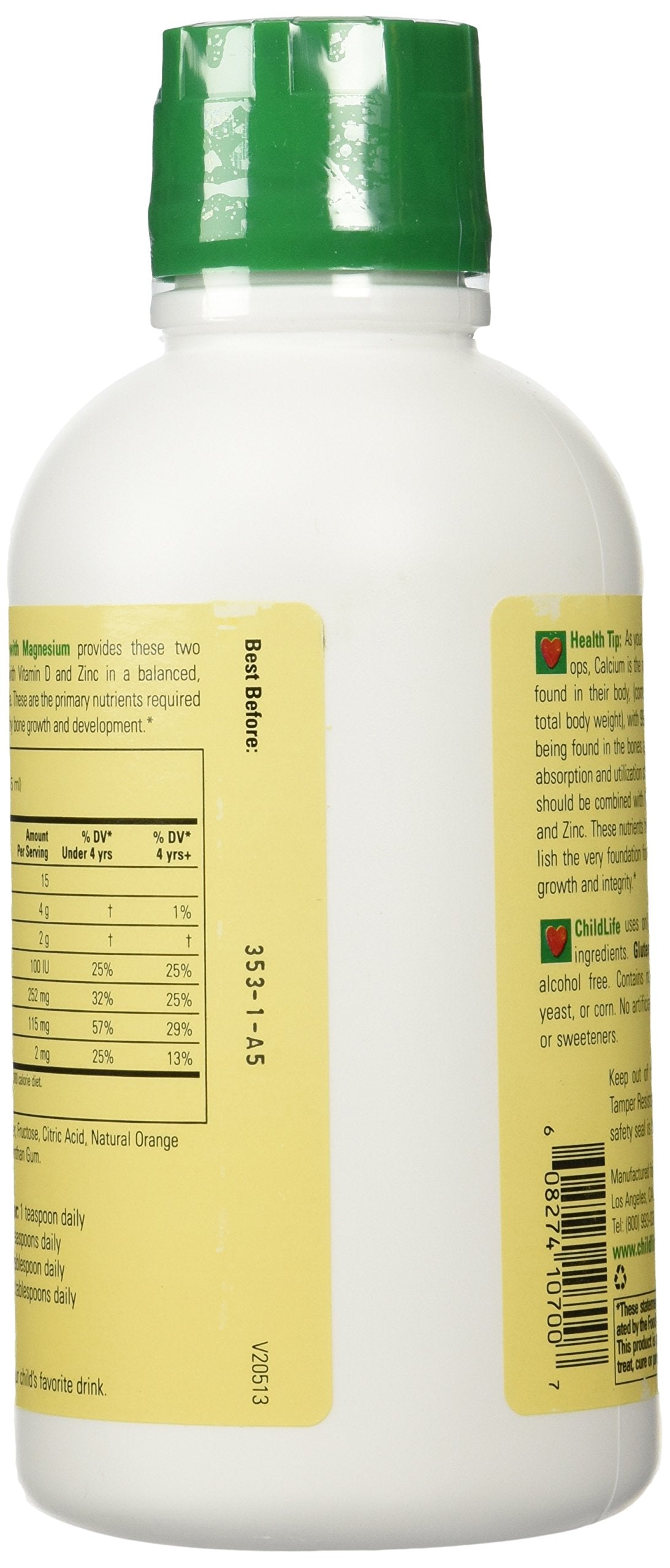 Calcio/Magnesio con sabor a naranja natural 16