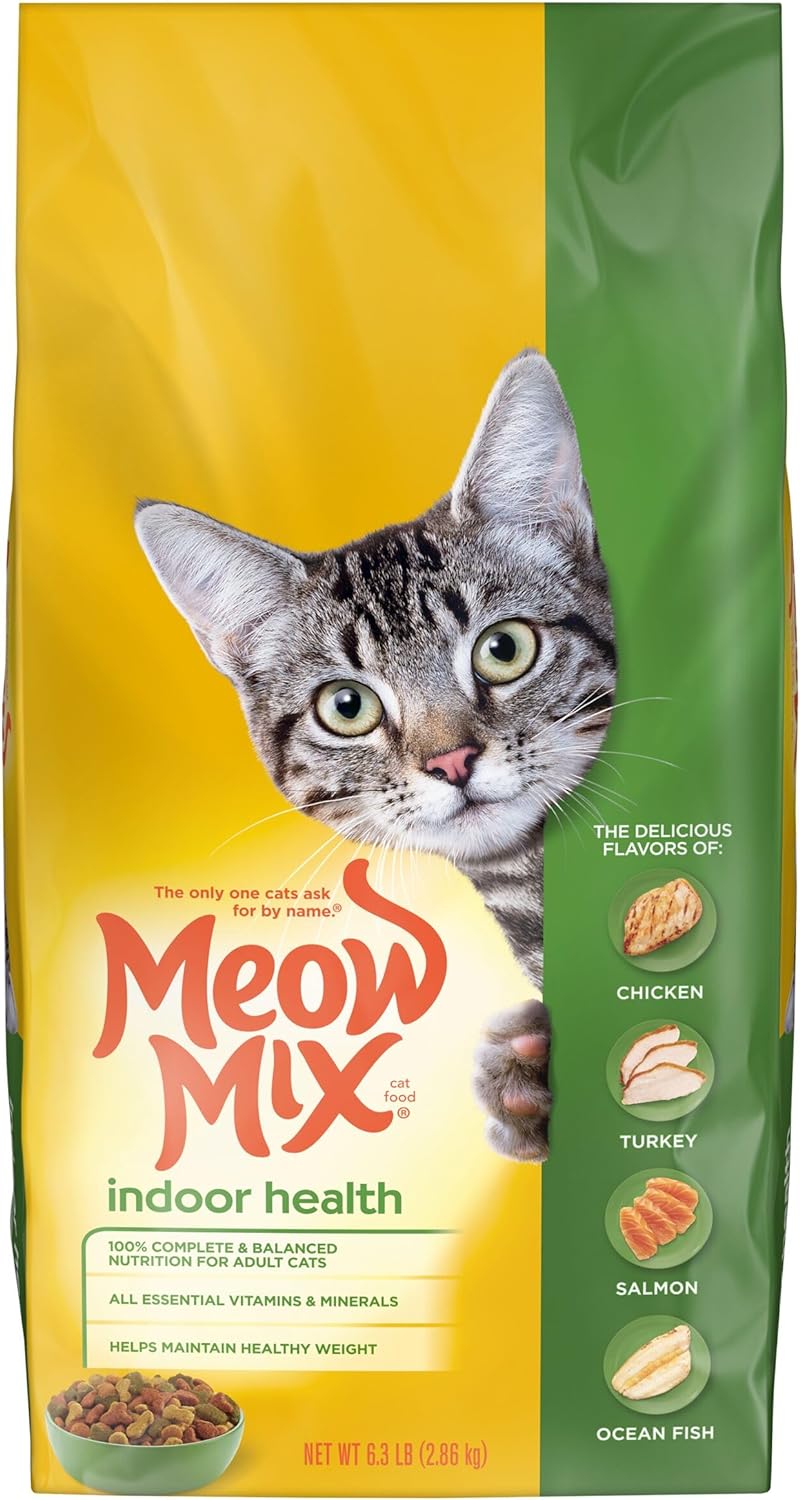 Alimento seco Meow Mix para gatos 6 libras