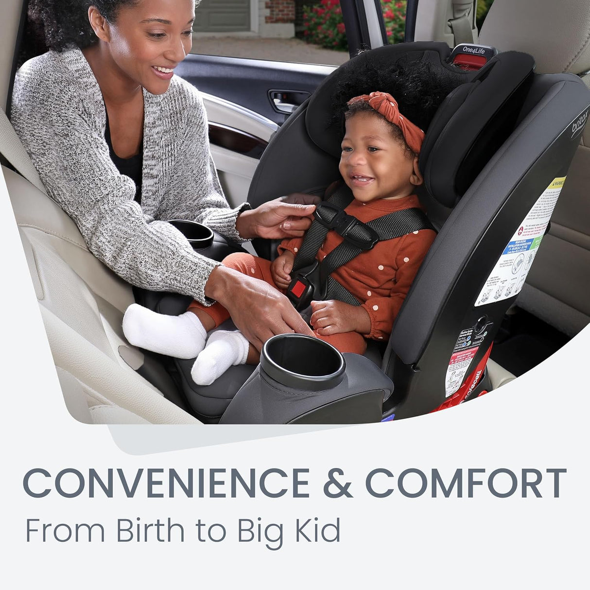 Silla convertible para automóvil orientado hacia adelante