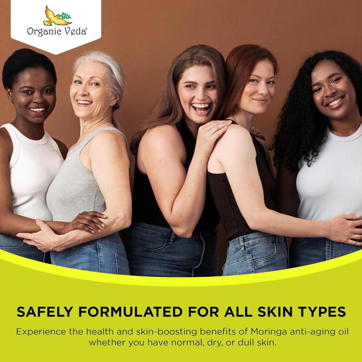 Aceite Facial de Moringa con Cúrcuma y Rosa