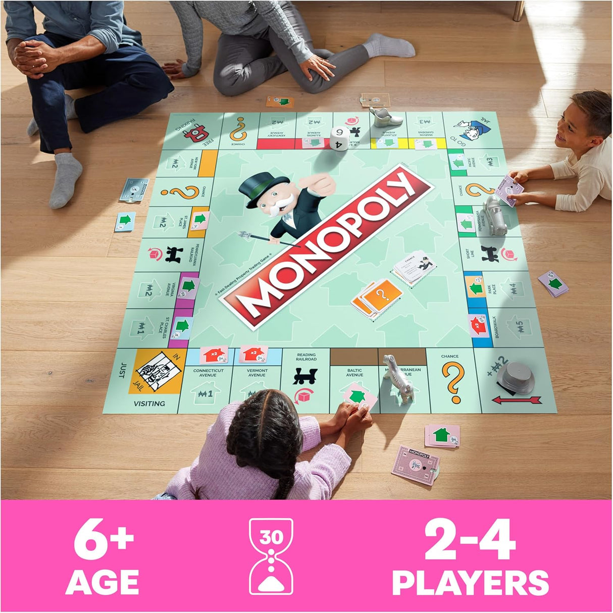 Monopoly Edición Gigante Spin Master - Juego Familiar para Niños