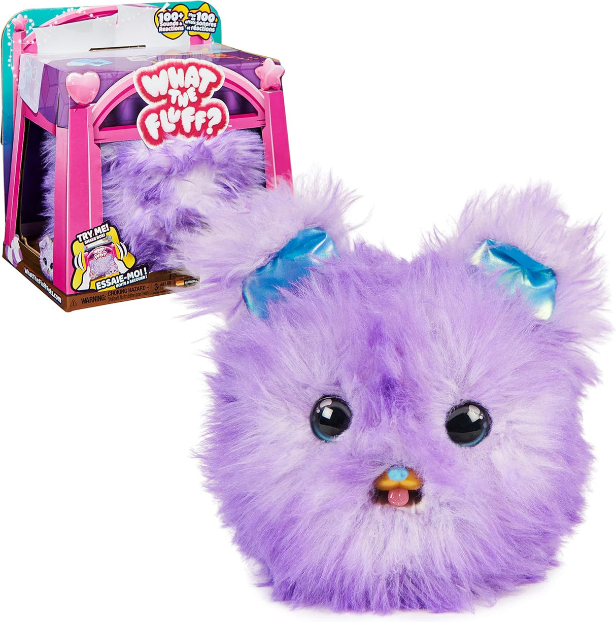 Peluche Pupper-Fluff Surprise Reveal más de 100 sonidos