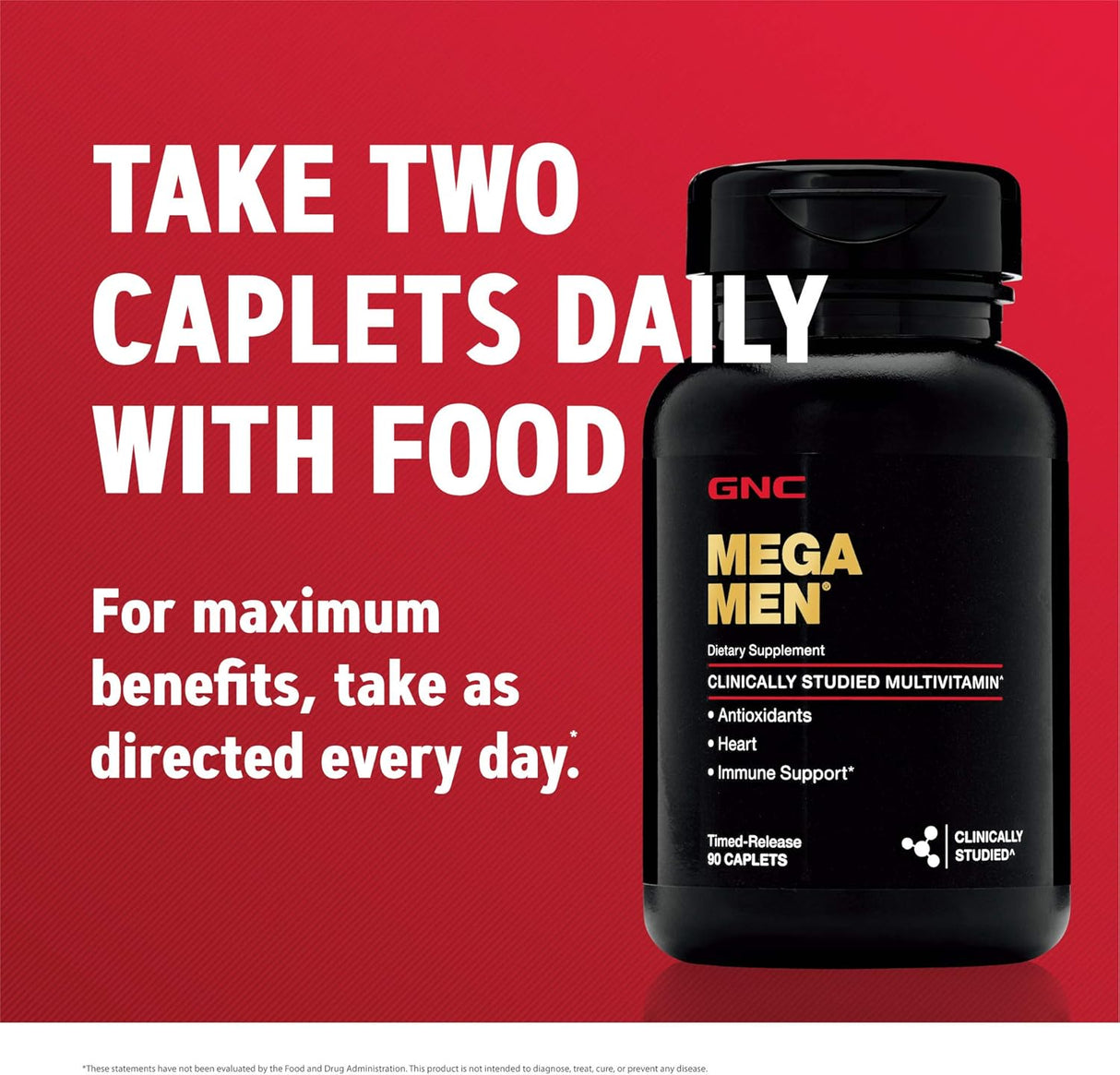 Suplementos Alimenticios Multivitamínico GNC Mega Men