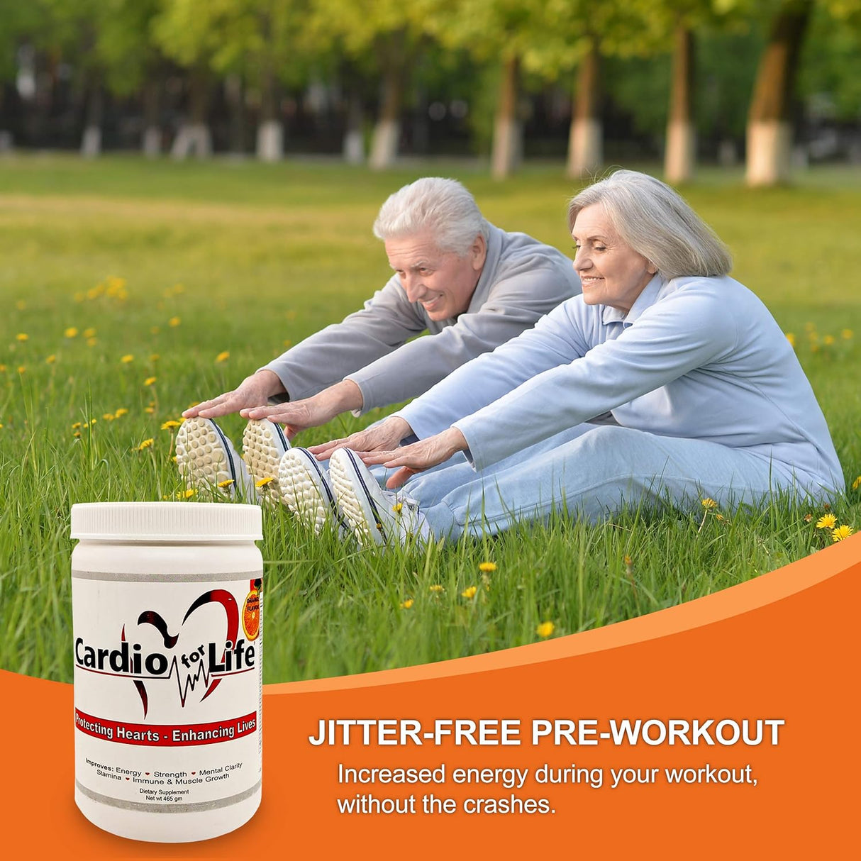 Suplementos Alimenticios Polvo de L-arginina naranja