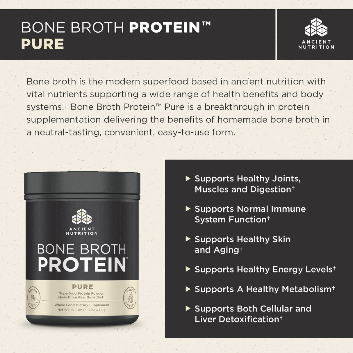 Nutrition Sabor puro 20 porciones