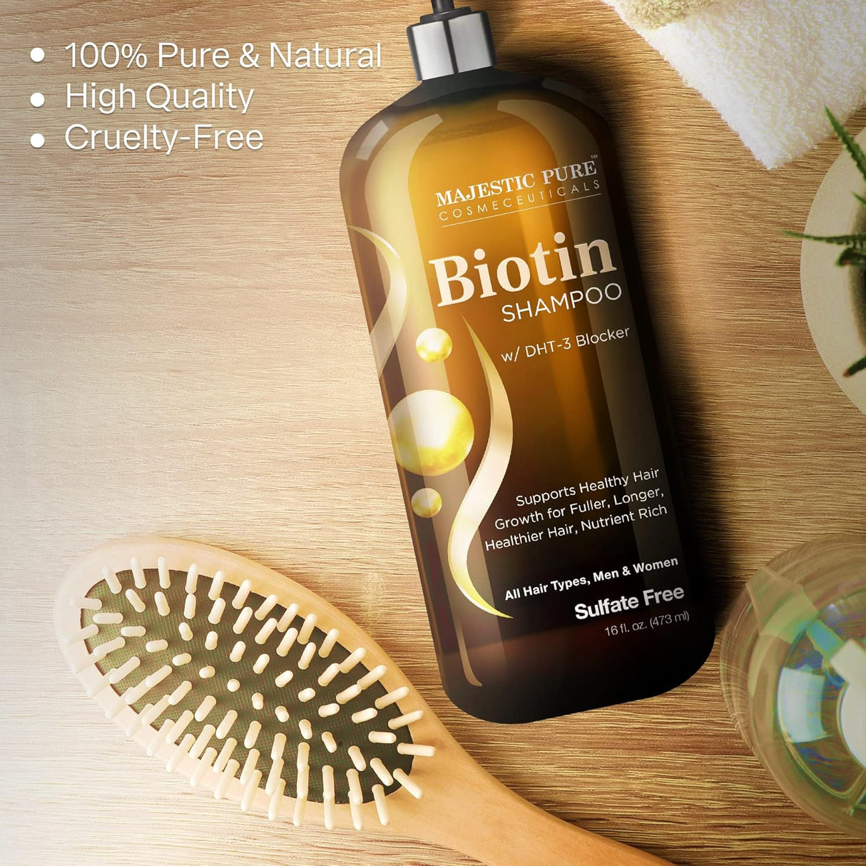 Shampoos y Acondicionadores de biotina para el crecimiento