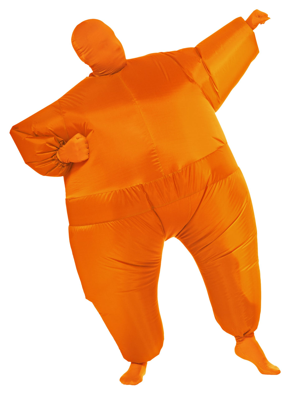 Traje de traje de cuerpo completo inflable de Rubie naranja