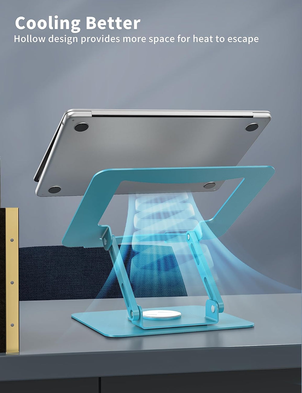 Soporte para laptop con base giratoria JT16R SOUNDANCE