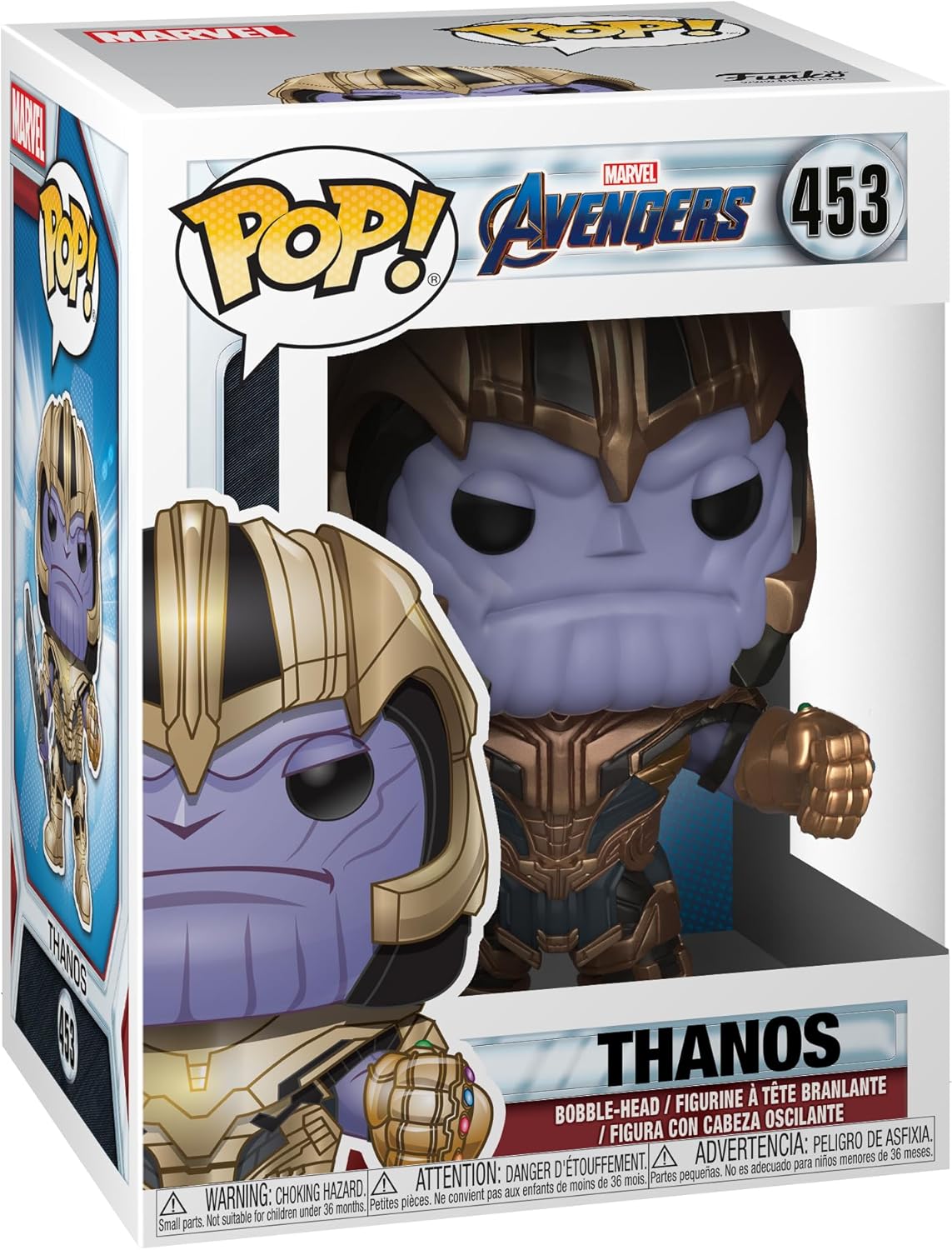 Figurita Vinyl Thanos - Funko POP! Marvel - Coleccionable Endgame