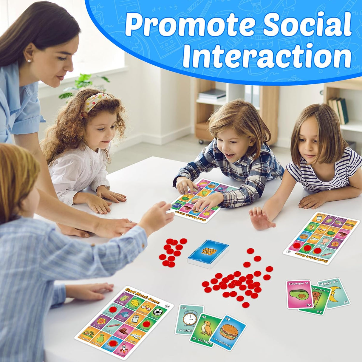 Lotería Mexicana: Bingo, Juegos Educativos y de Mesa para Niños