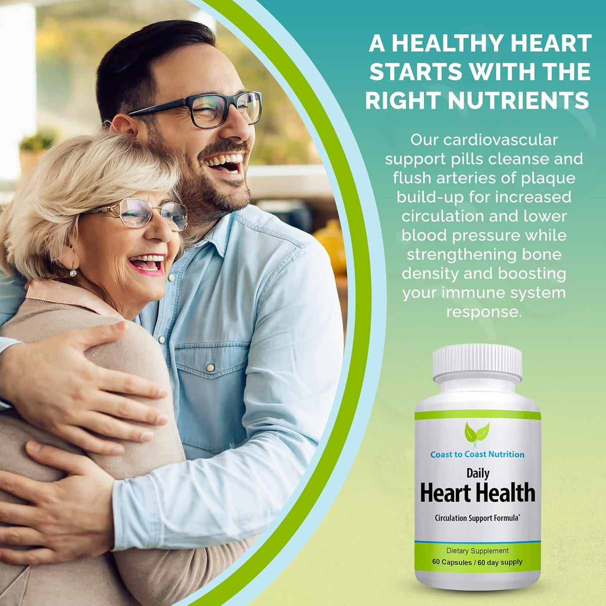 Suplementos Alimenticios Vitamina D3 para la salud cardíaca