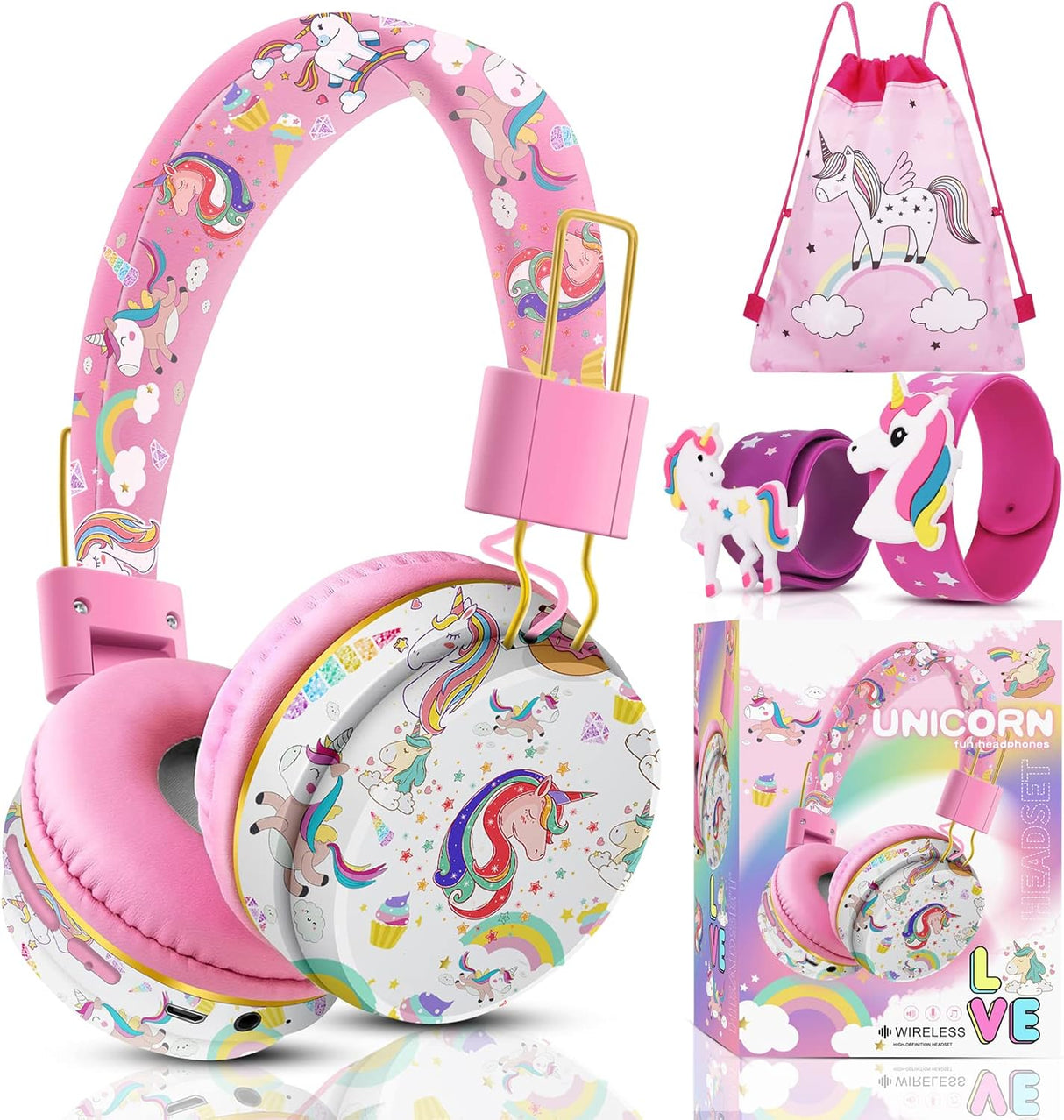 Auriculares de unicornio