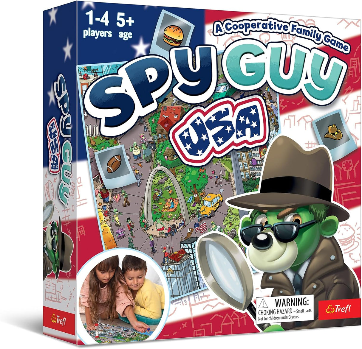 Juego de Mesa Cooperativo Spy Guy USA, Monumentos y Símbolos