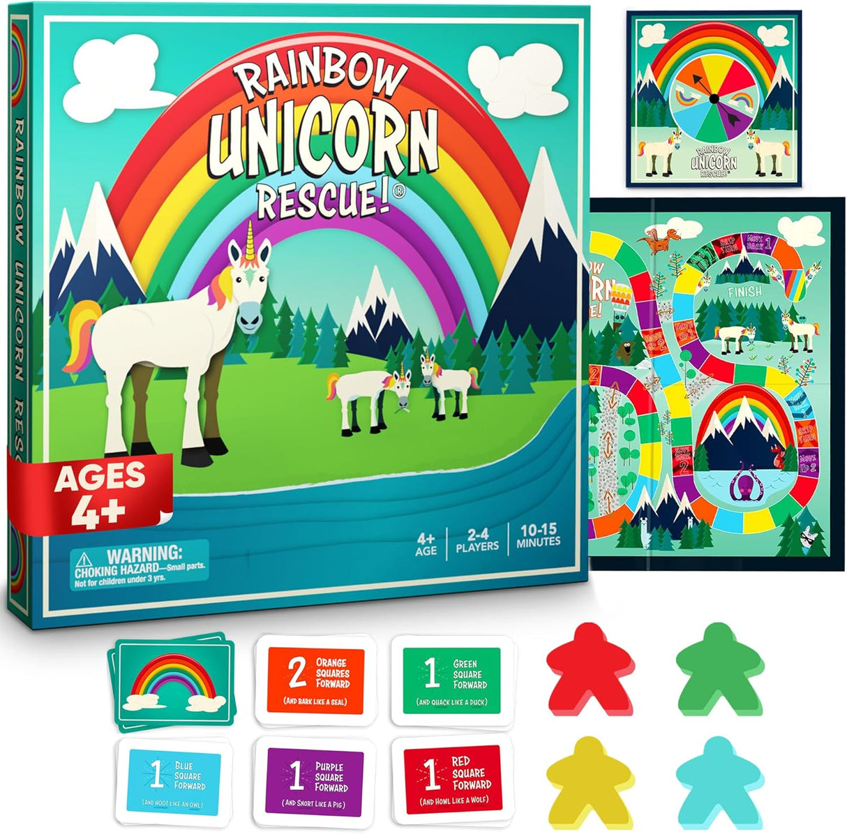 Juego de Mesa para Niños, Diversión Familiar, 4-8 Años