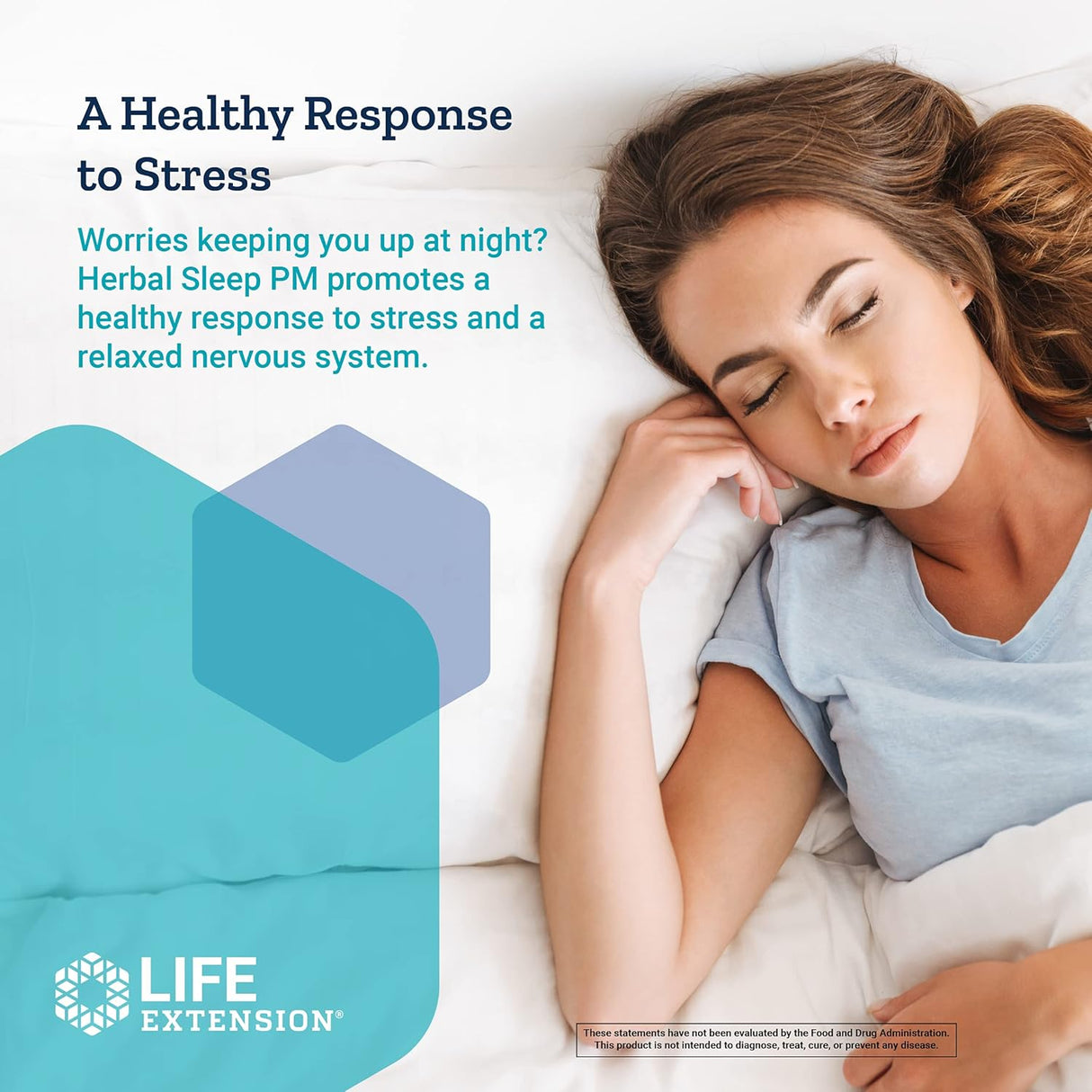 Suplemento natural para dormir sin melatonina Life Extension