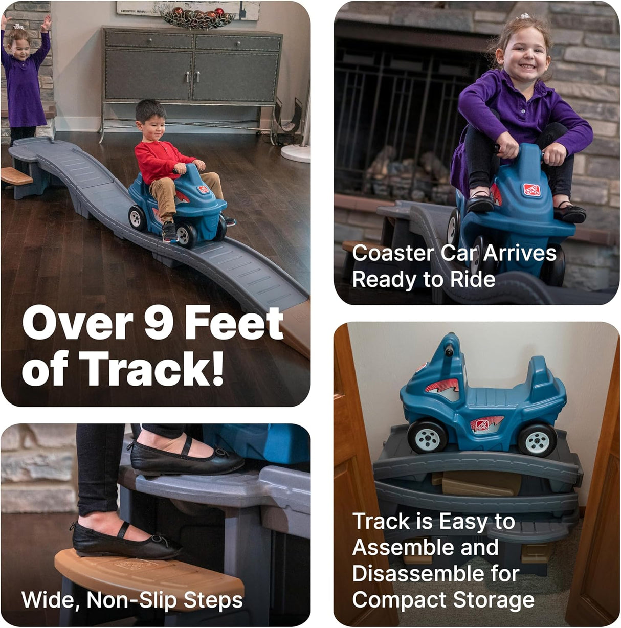 Montaña Rusa Paso 2, Juguete para Niños, 2-5 Años, 50 lb