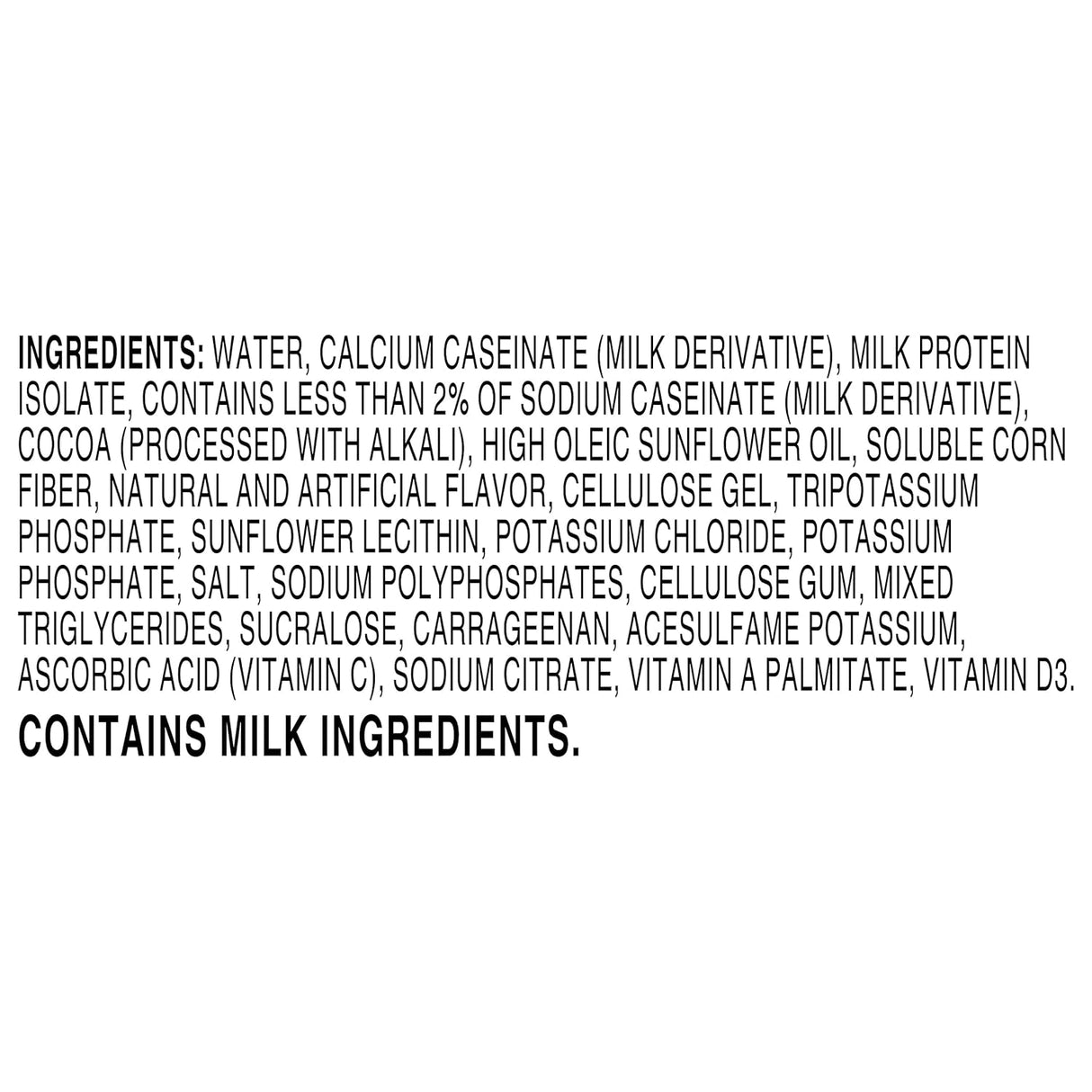 Suplemento Batido de proteínas auténticas chocolate 12 pack