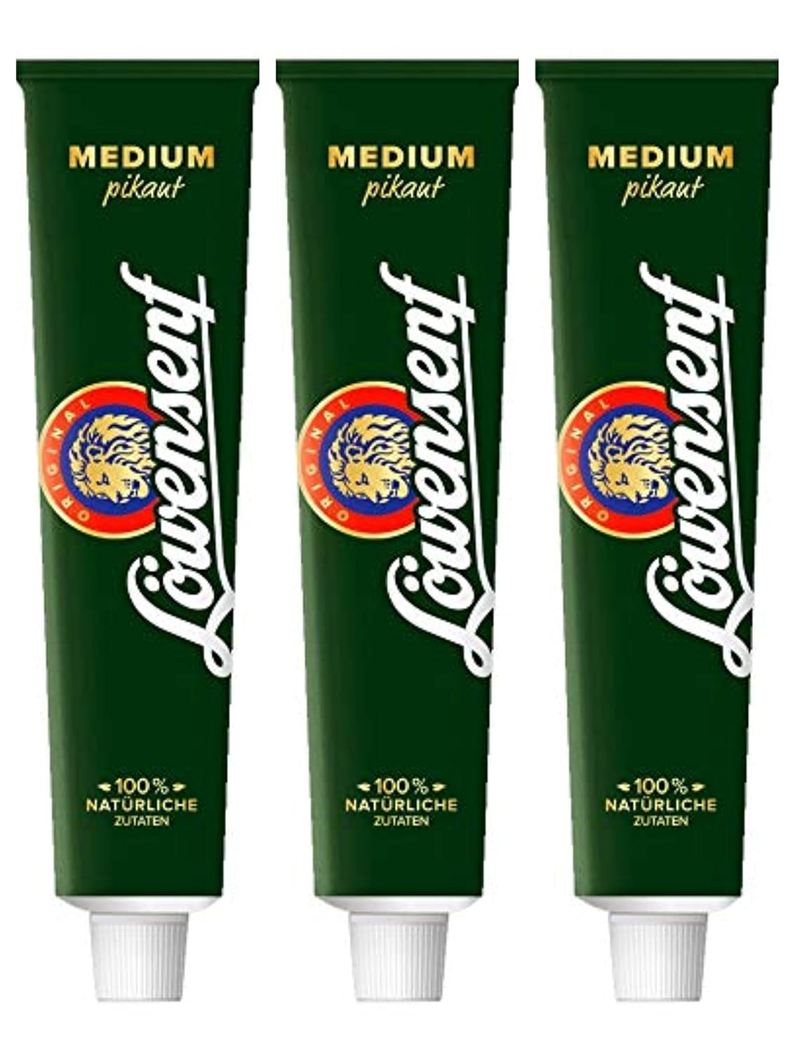 Mostaza Alemana Löwensenf Media 100g - Düsseldorf, Alemania