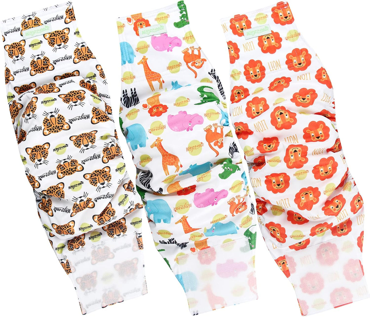 Wegreeco Banda lavable para el vientre para perros(M mágico)