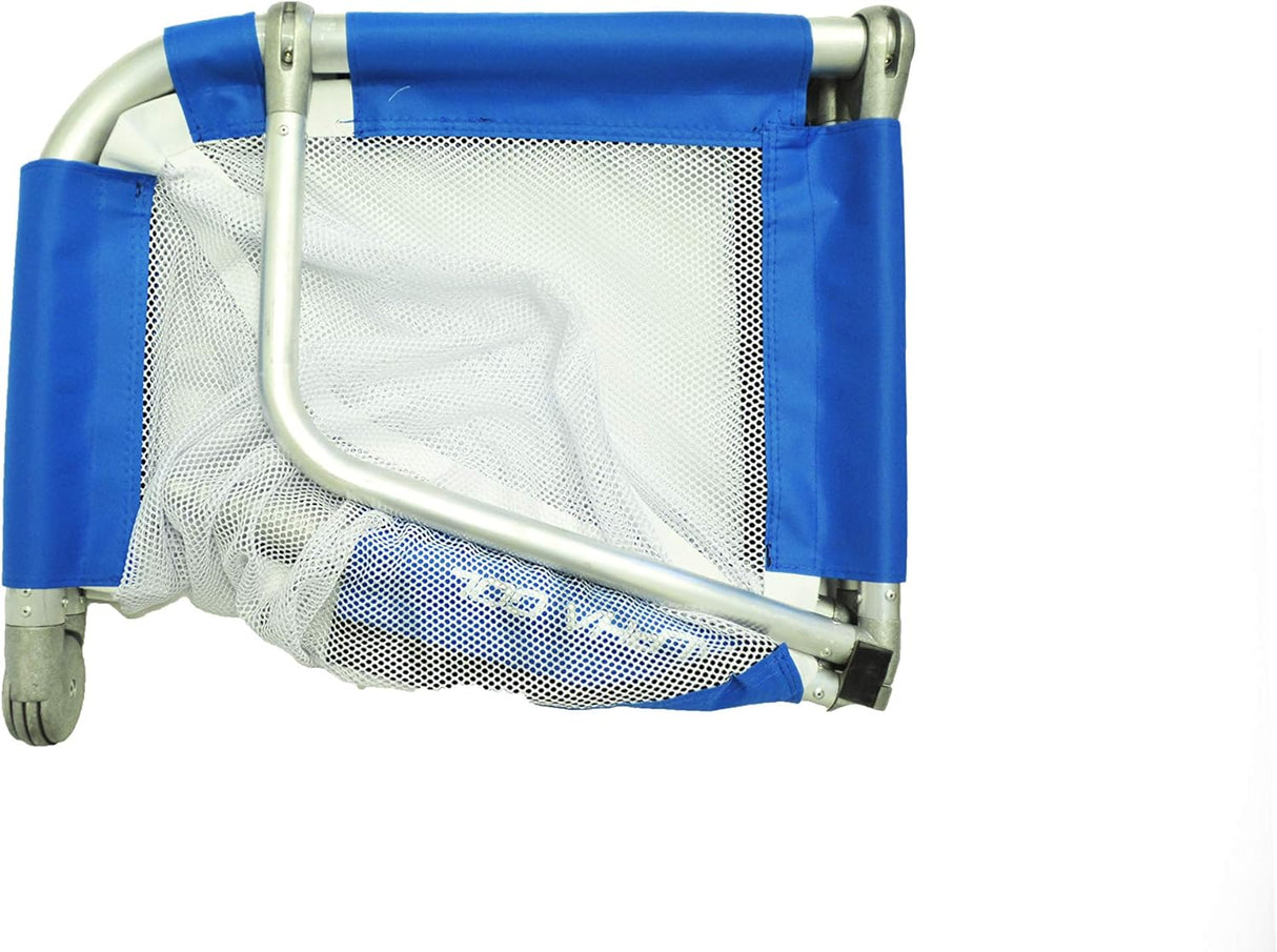 Portería plegable de aluminio con bolsa de transporte