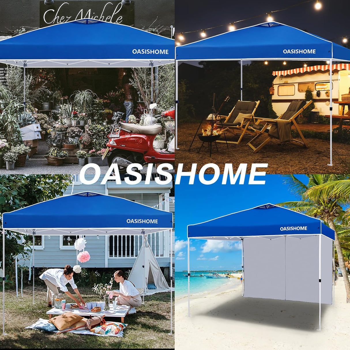 Tienda de campaña portátil para exteriores, 10 x 10 pies