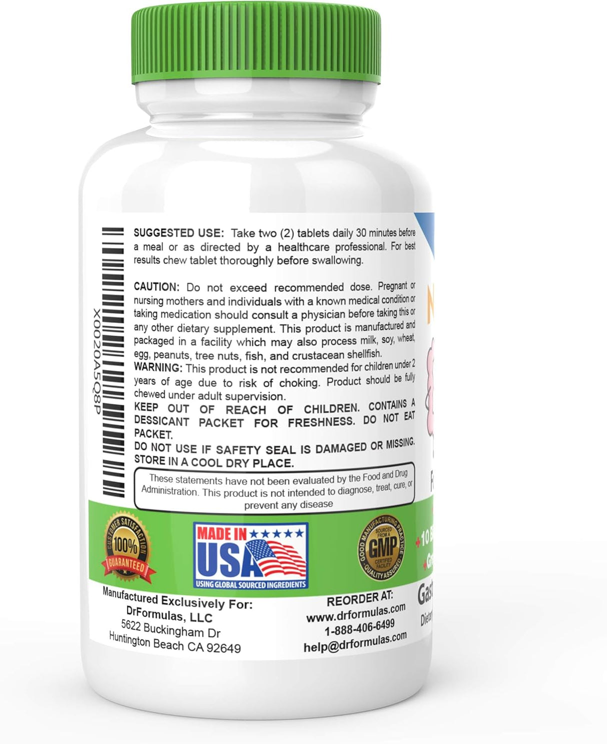 Formulas Chewable Probióticos para Niños y Adultos | DrFormulas 60 Chews