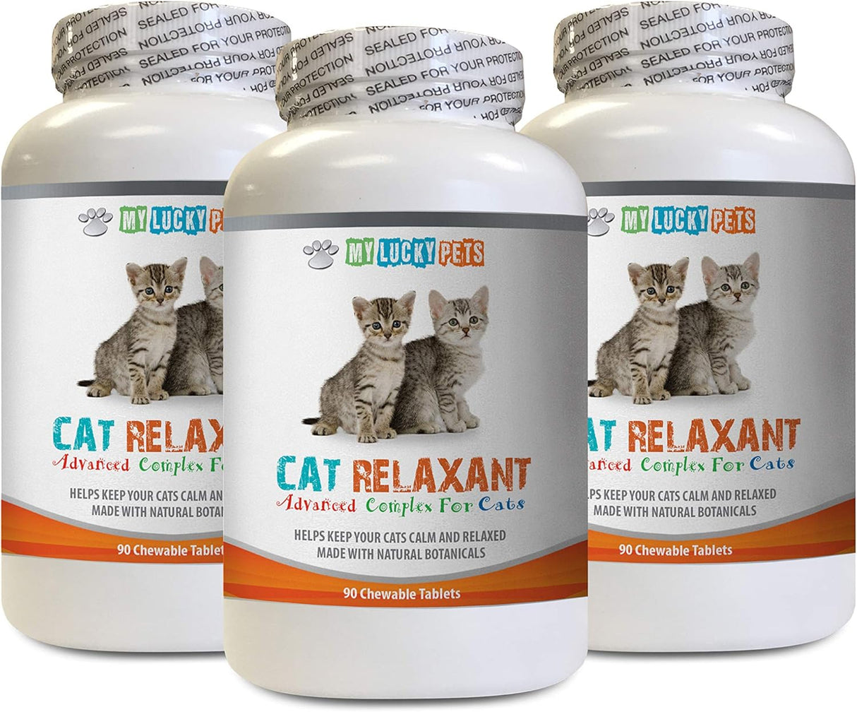 90 capsulas por botellas de calmantes para gatos PETS LLC