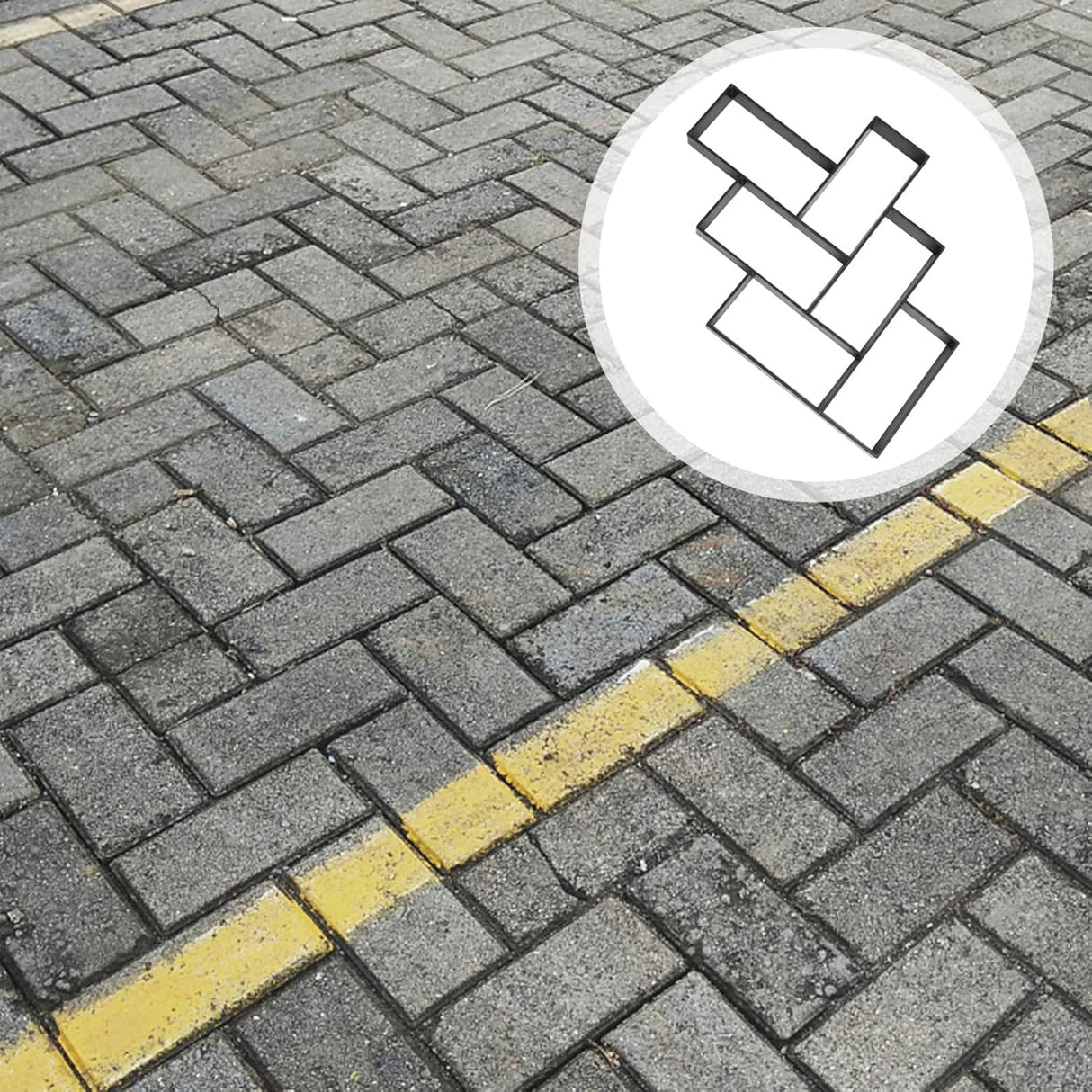 Moldes y Formas de Hormigón, Hexágono Reutilizable, Mode 9