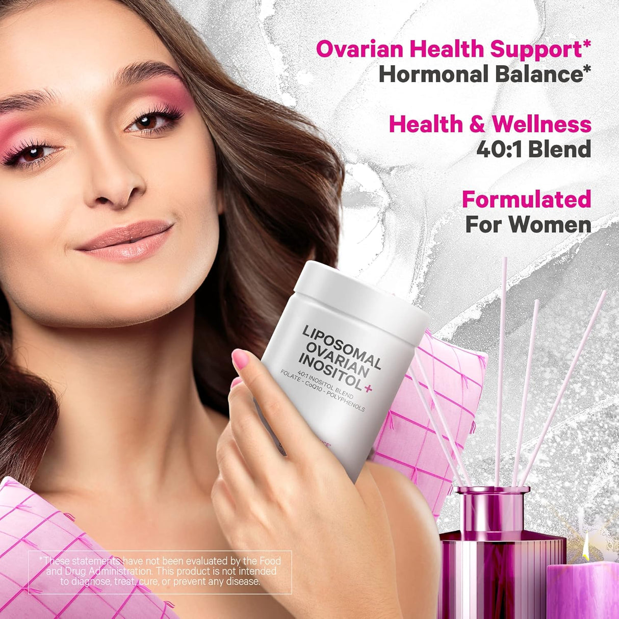 Suplementos Inositol de ovario liposomal + Mio-inositol