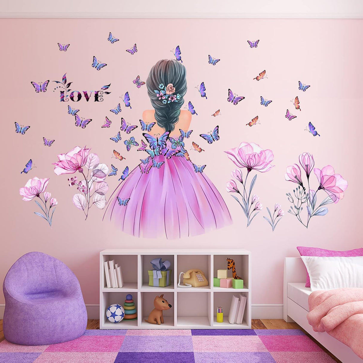 Pegatinas de Mariposas para Pared, Decoración Infantil, DIY