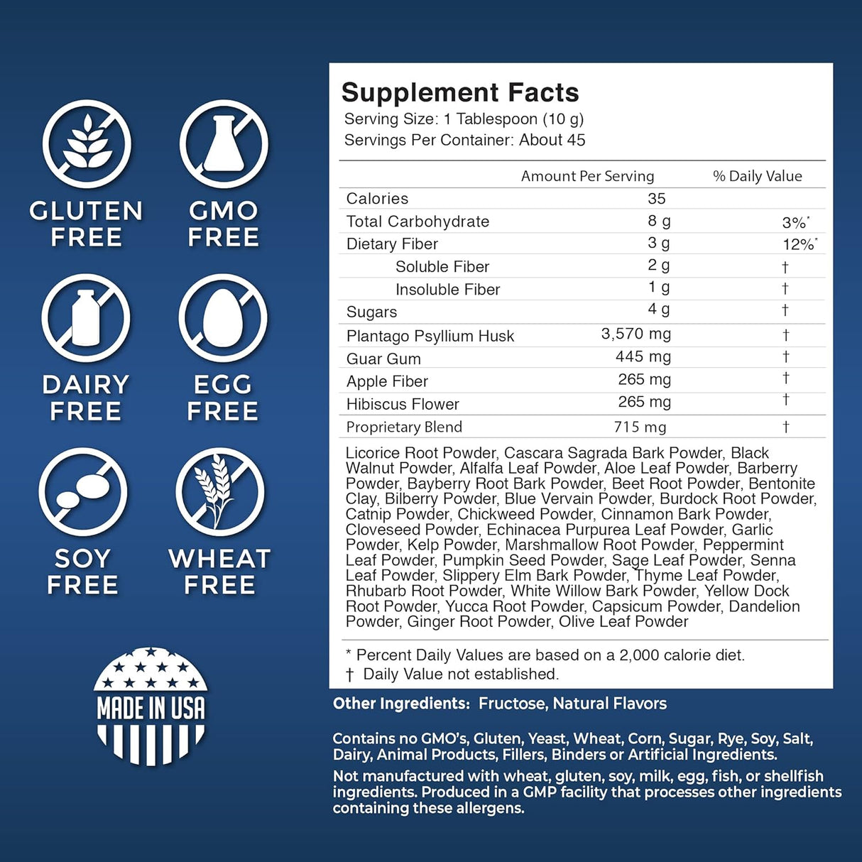 Suplementos de Mezcla de bebida 100% natural