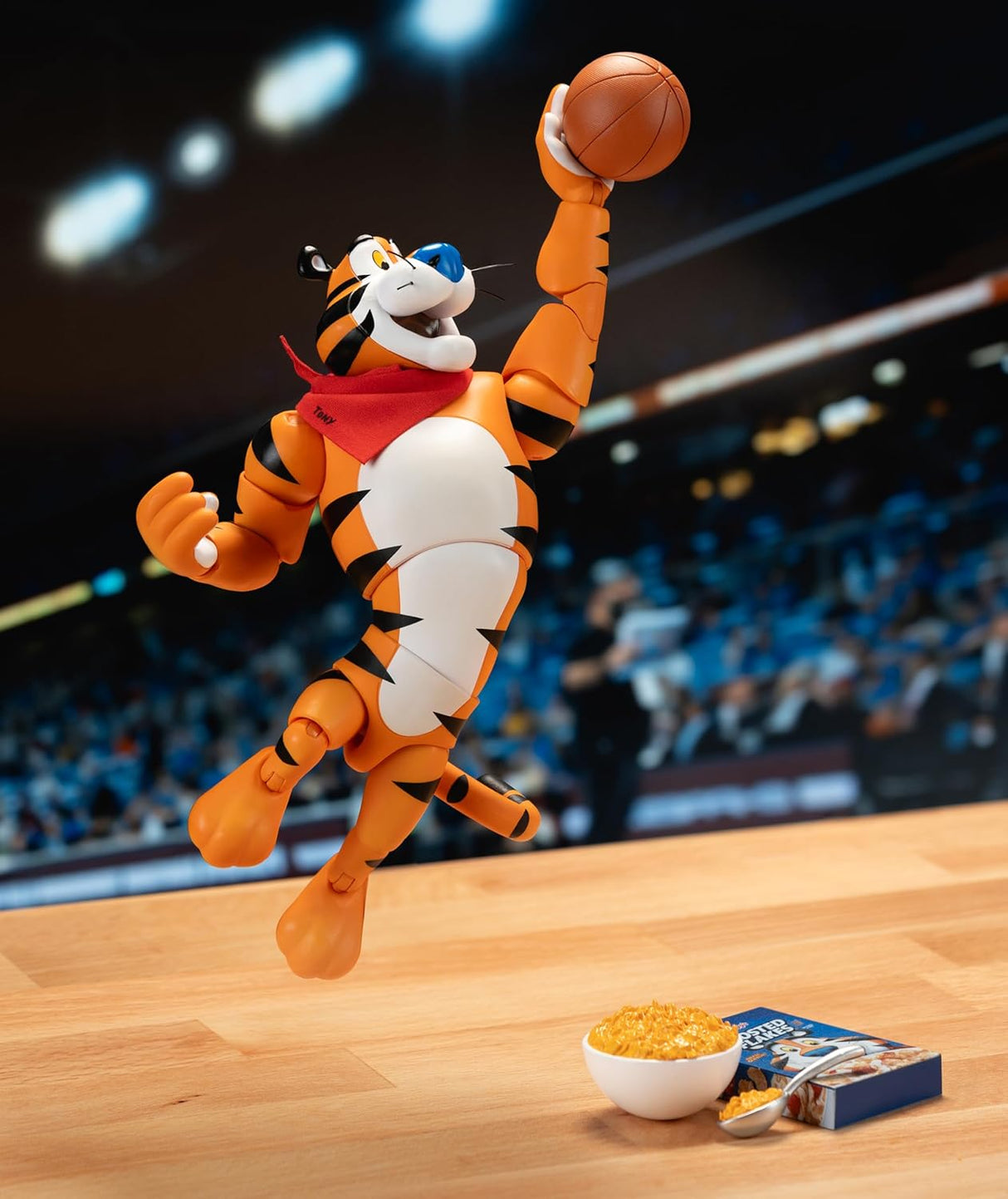 Figura de Acción Tony The Tiger Frosted Flakes 6, Alta Articulación