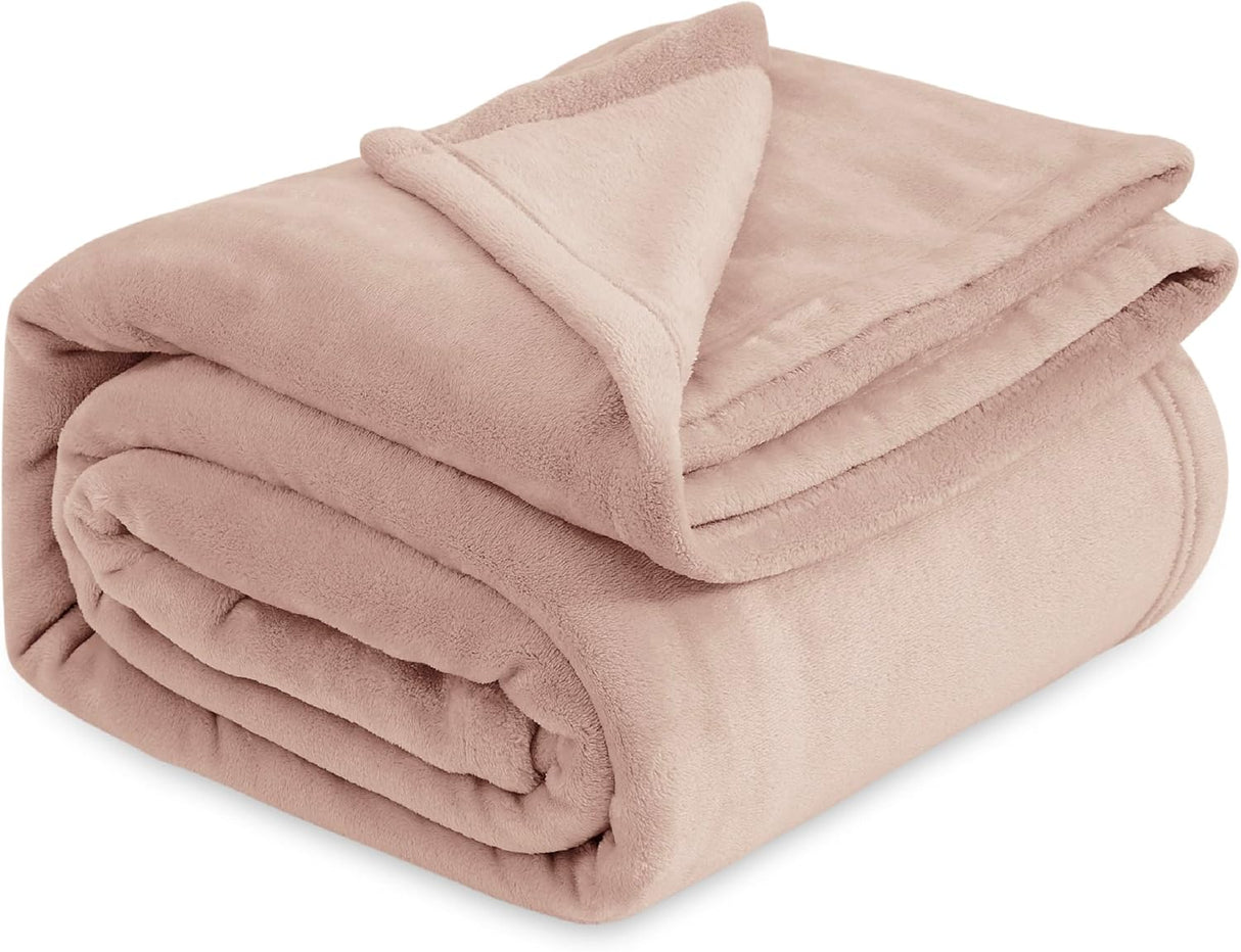 Manta Fleece Queen Bedsure Suave Ligera 90x90 pulgadas