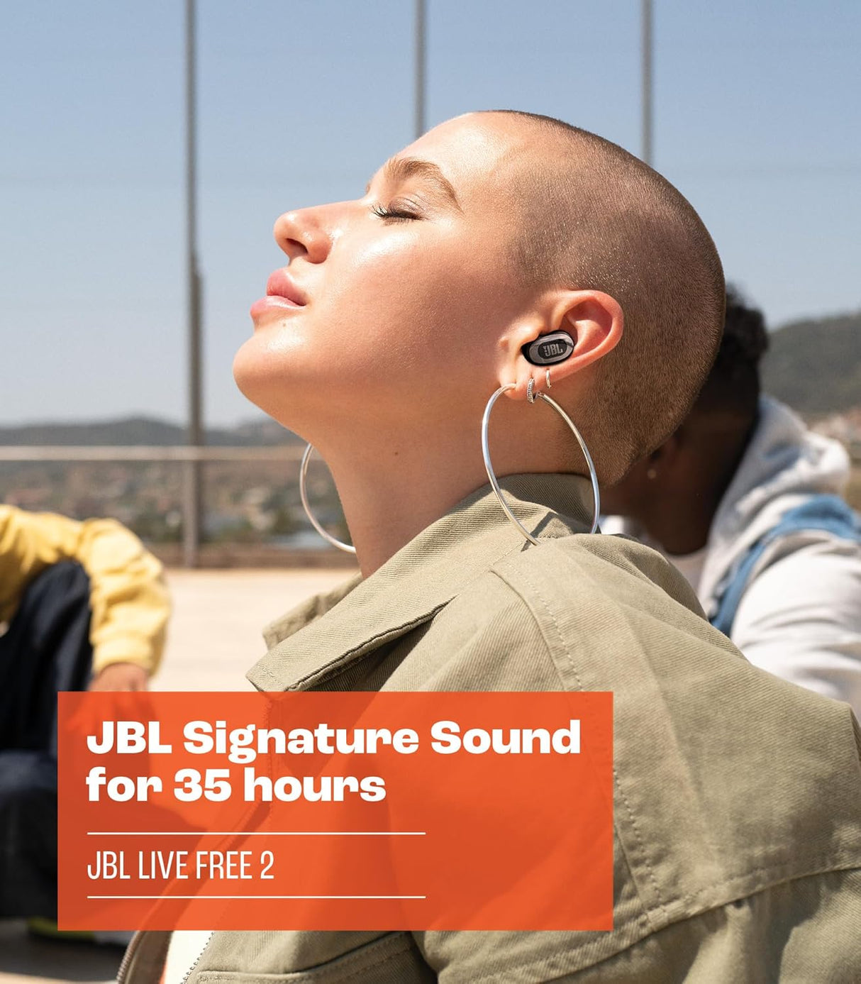 Auriculares Inalámbricos JBL Live Free 2, 35hrs, IPX5, ANC