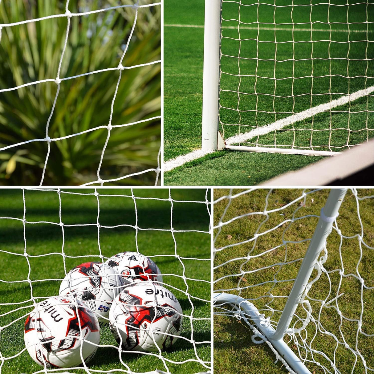 Redes de Repuesto para Portería de Fútbol Polietileno