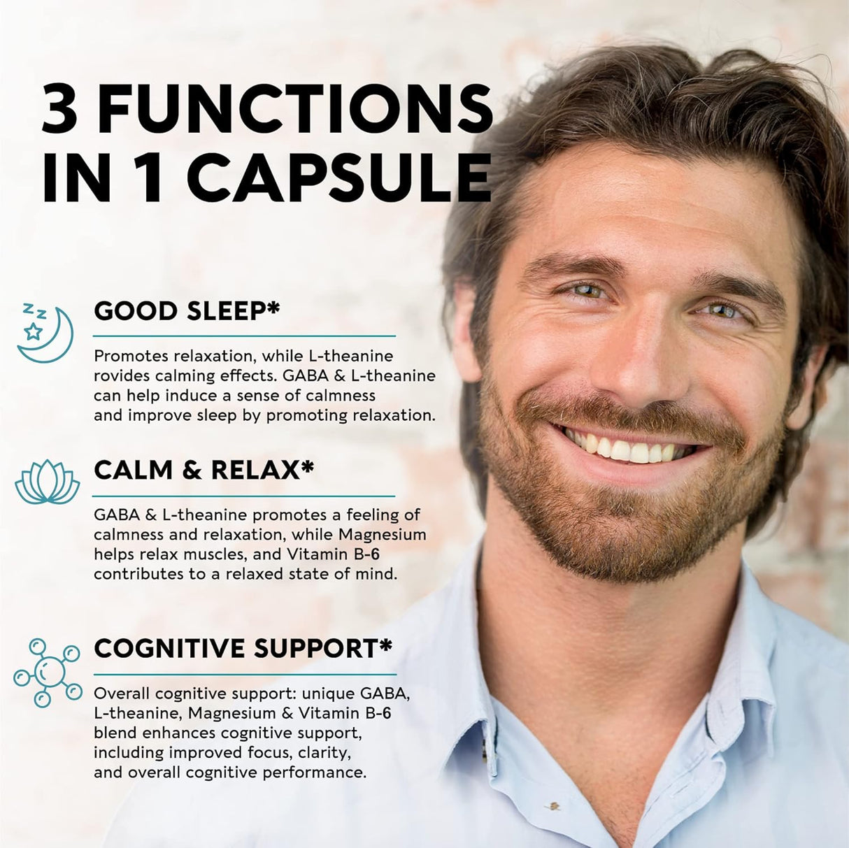 Apoyo natural para la calma el sueño NUTRAHARMONY